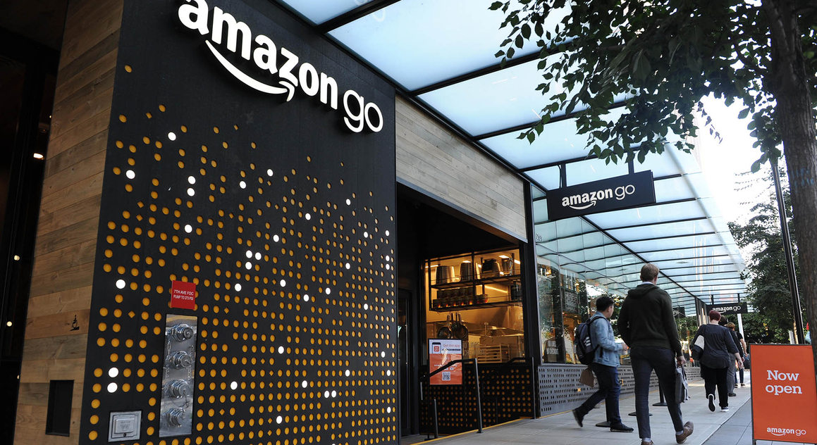 AN AMAZON GO STORE